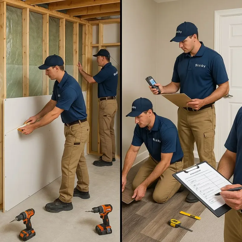 Repairs and Reconstruction process in Crestwood, IL