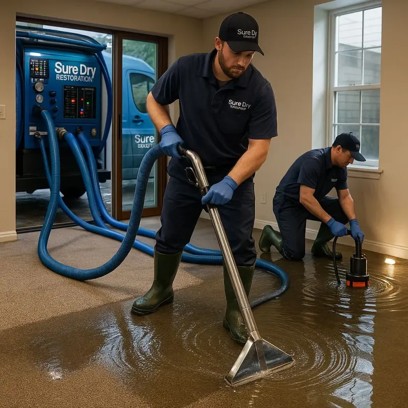 Water Extraction and Removal process in Crestwood, IL
